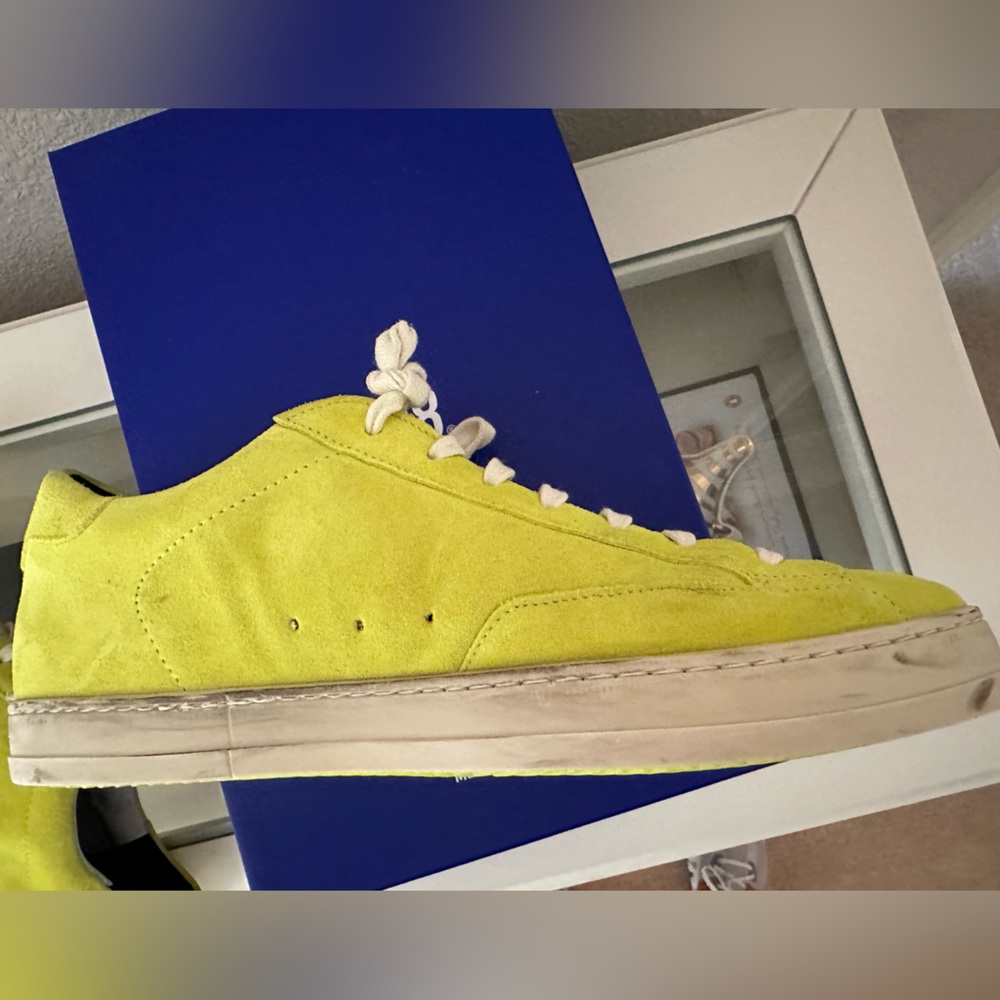 P448 John Platform Sneaker in Sunshine - Picture 6 of 13